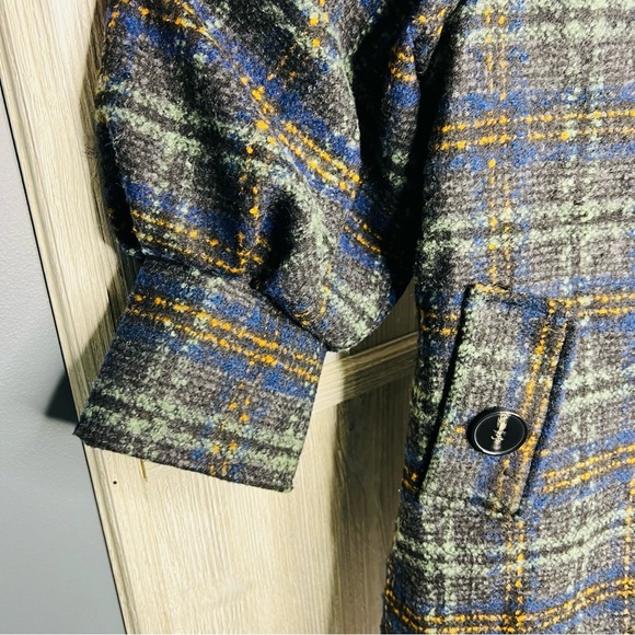 Anthropologie Hazel Tweed Pea Coat - Picture 4 of 8